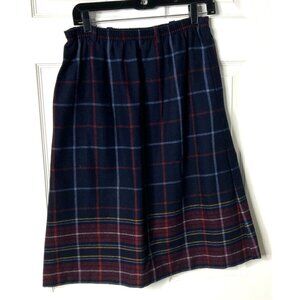 Vintage Parsons Place LTD Wool Blend A-Line Skirt - Size 12 - Made in USA